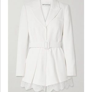 ISO self portrait lace trimmed romper